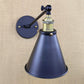 Frendorf | Industriële conische schaduw wandverlichting 1 lamp metalen wandlamp in zwart voor corridor