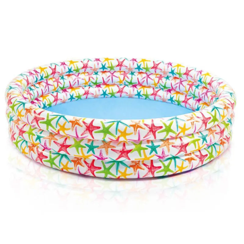 Frendorf | Aufblasbares Kinderpool mit buntem Seestern-Design