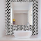 Frendorf | Spots Peel and Stick Wallpaper Panel Set in Schwarz-Weiß Neuheit Wandverkleidung für Bad