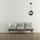 Frendorf | Moderne Sferische Wandlamp 1 Peertje Rookglas Wandlicht in Zwart/Messing voor de Woonkamer, 8"/10"