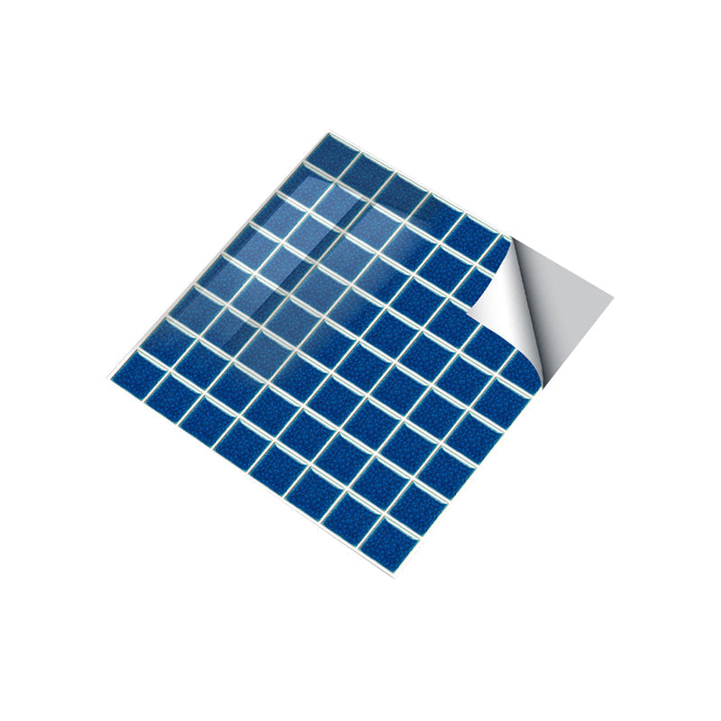 Frendorf | Effen kleur grid tegels behang zelfklevend moderne keuken wandbedekking (25 stuks)