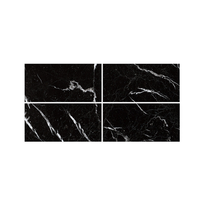 Peel- und Paste-Marmor-Wandpaneel 23,6' L x 12" B Modernes Wandkunst für Snackbar