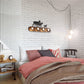 Frendorf | Lodge Open Bulb Wandlamp met Elkhert/Paard/Schaap/Berg/Windmolen/Boom Ontwerp 4 Gloeilampen Metalen Wandlamp in Zwart voor Binnen