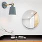 Candy Colored Bucket Sconce Light Angle Adjustable 1 Light Macaron Metal Sconce Lamp for Shop