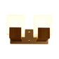 Frendorf | Witte Cube Wandlamp Japanse Stijl Eenvoudige Opale Glazen Wandlamp voor Trap Woonkamer