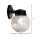 Frendorf | Prismatische Glas Globale Wandlamp Modern 1 Licht Zwart/Wit Wand bevestigd Verlichtingsarmatuur voor Hal