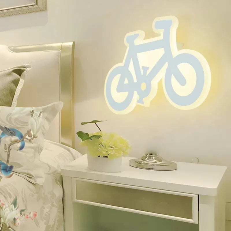 Frendorf | Witte Afwerking LED Wandlamp Hedendaagse Creatieve Acryl Wandlamp voor Kinder Slaapkamer