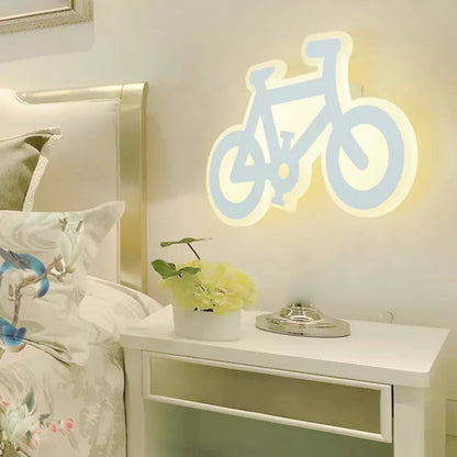 Frendorf | Witte Afwerking LED Wandlamp Hedendaagse Creatieve Acryl Wandlamp voor Kinder Slaapkamer