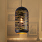 Schwarze Laser-Cut Wintermelon Pendelleuchte Loft Stil Metall 1-Licht 4"/8" Breit Bistro Hängeleuchte