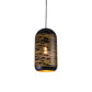 Schwarze Laser-Cut Wintermelon Pendelleuchte Loft Stil Metall 1-Licht 4"/8" Breit Bistro Hängeleuchte