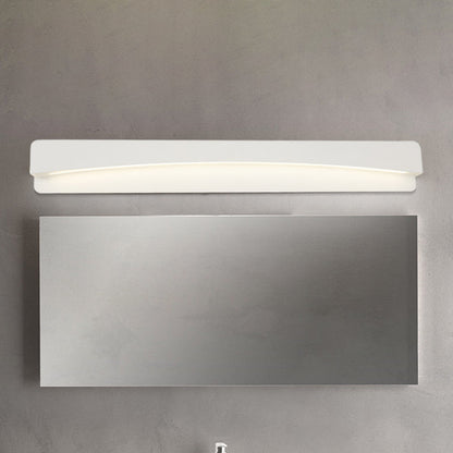 Frendorf | 16.5"/20.5"/24.5" L LED Bad Vanity Licht Modernismus Weiß Fläche Wand Leuchte mit rechteckigem Metall Schirm