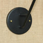 Schwarze konische Wandbeleuchtung Industrielles Retro-Eisen 1 Licht Esszimmer Wandleuchte mit Kette