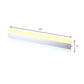Frendorf | 31,5"/39"/47" Breite lineare Schminkspiegelleuchte modernes Acryl-LED-Badezimmerlicht über dem Spiegel mit Reflektor