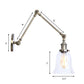 Frendorf | Klar Texturiertes Glas Flare Wand Sconce Antik 1 Licht Studienraum Beleuchtungseinrichtung in Bronze