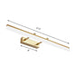 Frendorf | 16"/19.5" B Rechte Wandleuchte Moderner Stil Acryl LED Badezimmer Spiegellicht in Gold, Warm/Weiß Licht