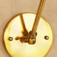 Frendorf | Messing Cone Wandverlichting Landhuis Amber Glas 1 Licht Woonkamer Wandlamp Armatuur
