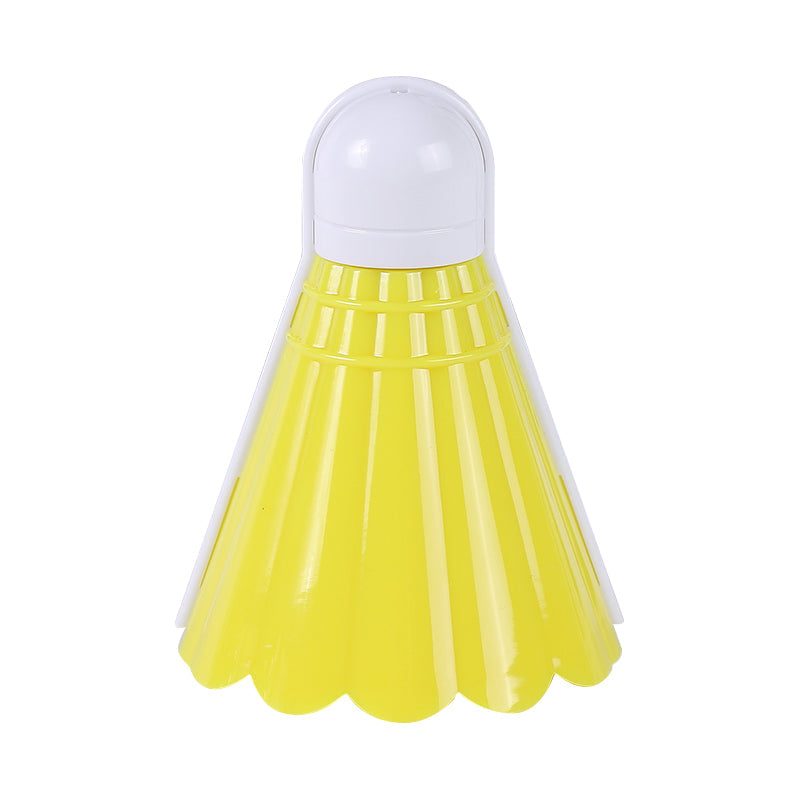 Frendorf | Kids Badminton Ball Plug Wandnachtlicht Kunststof Slaapkamer LED Nachtlamp in Geel