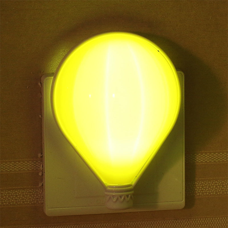 Frendorf | Gelbe Birnenförmige Plug-in LED Nachtlampe Cartoon Kunststoff Wandbeleuchtung Ideen für Nachttisch