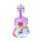Frendorf | Gitaar Mini Plug in LED Wandlamp Kinderen Plastic Blauw en Geel/Rood en Blauw Nachtverlichting met Afstandsbediening