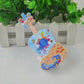 Frendorf | Gitaar Mini Plug in LED Wandlamp Kinderen Plastic Blauw en Geel/Rood en Blauw Nachtverlichting met Afstandsbediening