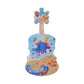 Frendorf | Gitaar Mini Plug in LED Wandlamp Kinderen Plastic Blauw en Geel/Rood en Blauw Nachtverlichting met Afstandsbediening