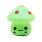 Frendorf | Mini Mushroom Plug-in Nachtlicht Cartoon Kunststoff Nursery LED Wandleuchte in 7 Farben Licht, Weiß/Rot/Blau