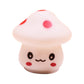 Frendorf | Mini Mushroom Plug-in Nachtlicht Cartoon Kunststoff Nursery LED Wandleuchte in 7 Farben Licht, Weiß/Rot/Blau
