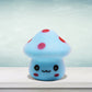 Frendorf | Mini Mushroom Plug-in Nachtlicht Cartoon Kunststoff Nursery LED Wandleuchte in 7 Farben Licht, Weiß/Rot/Blau