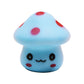 Frendorf | Mini Mushroom Plug-in Nachtlicht Cartoon Kunststoff Nursery LED Wandleuchte in 7 Farben Licht, Weiß/Rot/Blau