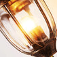 Frendorf | Kerosene Buiten Wandlamp Armatuur Industrieel Helder Glas 1 Licht Roest Wandlamp