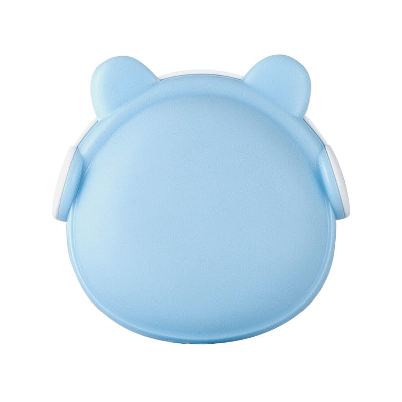 Frendorf | Plastic Bear Wand Nachtlicht Cartoon Pink/Blau/Weiß Plug-in LED Nachtbeleuchtung mit Lichtsensor