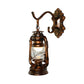 Frendorf | 1 Lichtheldere Glazen Wandlamp Licht Coastal Bronze Kerosine Woonkamer Verlichtingsarmatuur
