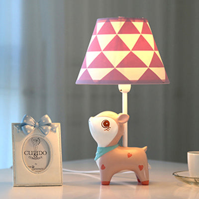 Frendorf | Deerina – Yndig rosa Sika-Reh Lampe