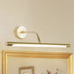 Frendorf | 16"/20" W Slim Zylindrischer Schminkspiegel Licht Modernismus Metall LED Gold Wandmontage Lampe für Schlafzimmer, Warm/Weiß Beleuchtung