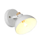 Frendorf | Minimalistische Dome Wall Lamp Fixture 1 Bulb Metallic Sconce Lighting Fixture in Wit voor Binnen