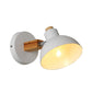 Frendorf | Minimalistische Dome Wall Lamp Fixture 1 Bulb Metallic Sconce Lighting Fixture in Wit voor Binnen