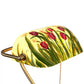 Traditioneller Stil Rollover Shade Banker Lampe 1 Licht Grün/Rot/Weiß Glas Banker Schreibtischlampe mit Zugkette für Schlafzimmer