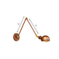 Frendorf | 4"/6.5" Dia Domed Metal Wandlamp Fixture Vintage Stil 1 Kop Studie Kamer Verstelbare Wandlamp Licht in Roest