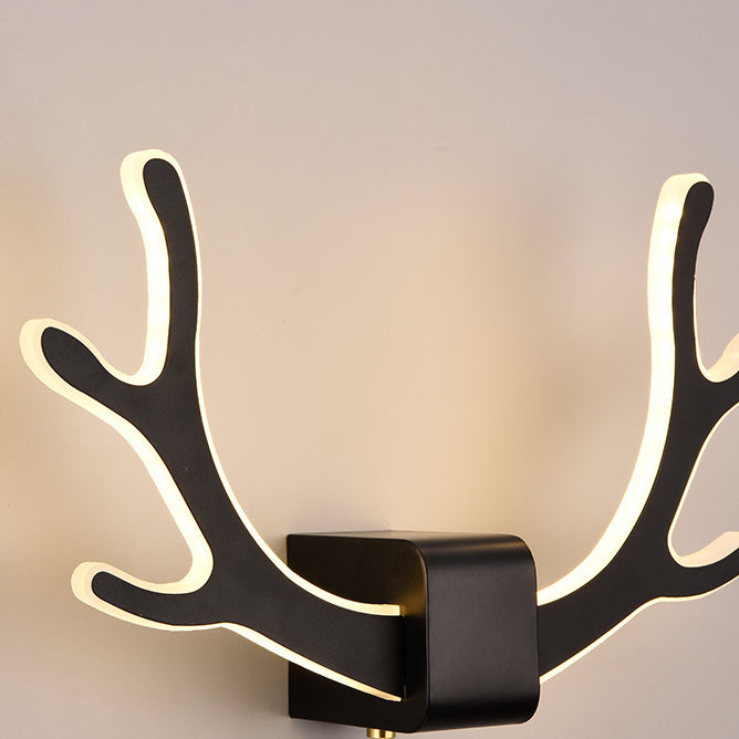 Frendorf | LumiAntler LED Wandleuchte | Nordisches Geweihdesign | Modernes Acryl | Warmes & Kaltes Licht | Kreative Wandlampe