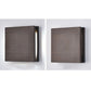 Frendorf | WabiLight Japanische Wabi-Sabi Holz-LED Wandlampe | Rechteckig oder Quadratisch | Warmes Ambiente
