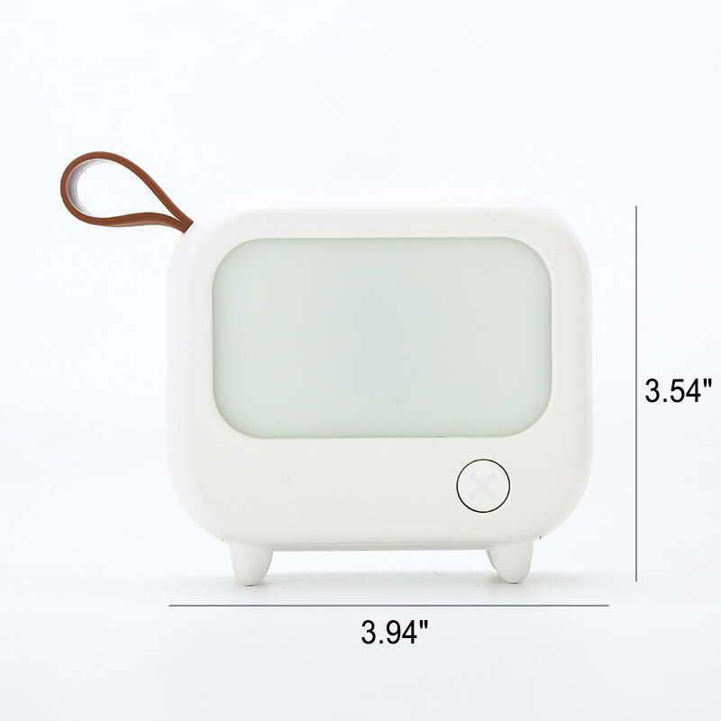 Kreative Mini TV USB LED Nachtlicht Tischlampe