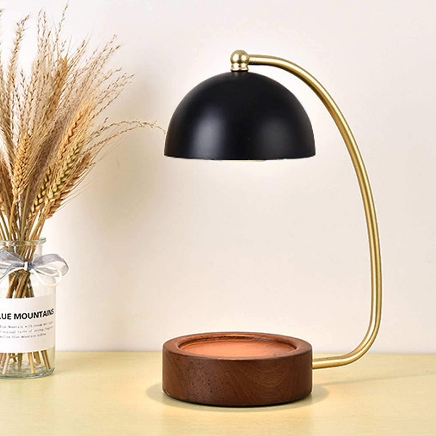 Frendorf | Lumivine Arto LED Tischlampe | Japanisches Design | Dimmbare Wachsoptik | Kreative Beleuchtung