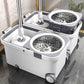 Frendorf | 360° Drehbarer Wischmopp- und Eimer-Set mit Auswringsystem F63