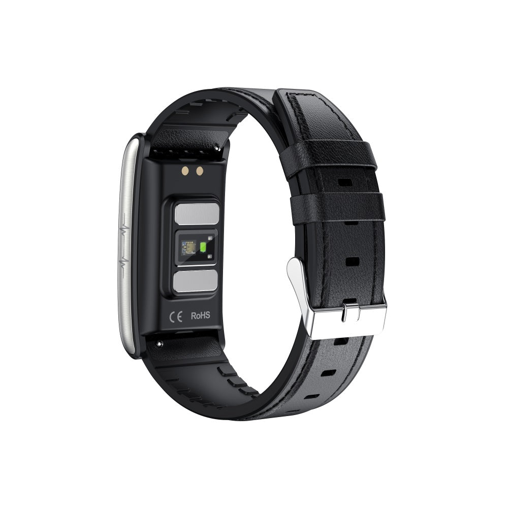 Frendorf | Smart Armband 3-Kanal-EKG Blutdruck Blutsauerstoff Blutzucker Schlaferkennung