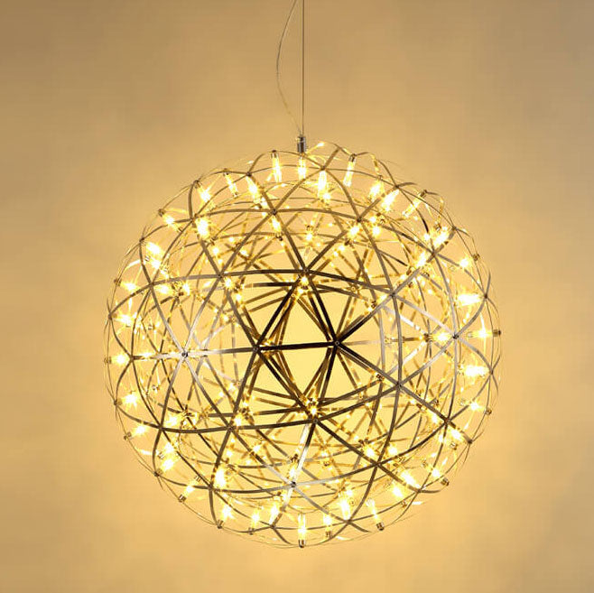 Frendorf | StarFlare LED Feuerwerk Pendelleuchte | Modernes Design | 12 bis 92 Lichtkugeln | Deko-Leuchte für Wohnzimmer & Esszimmer