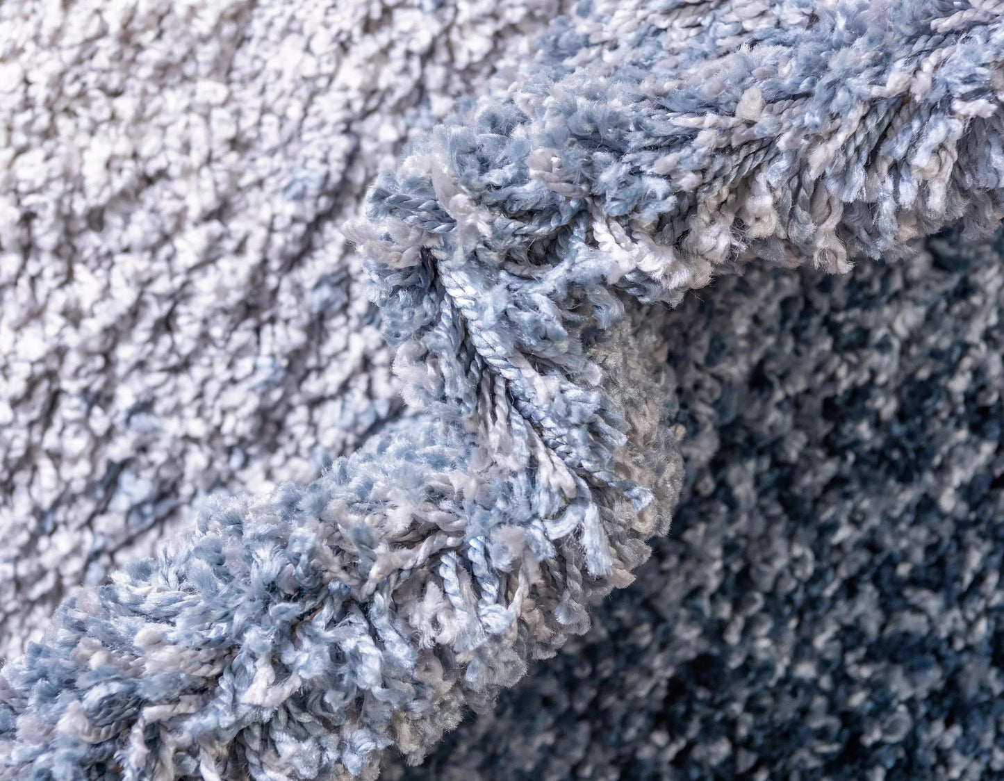 Frendorf | Velviona Gradient Shaggy Teppich | Weicher Hochflorteppich | Modernes Farbverlauf-Design