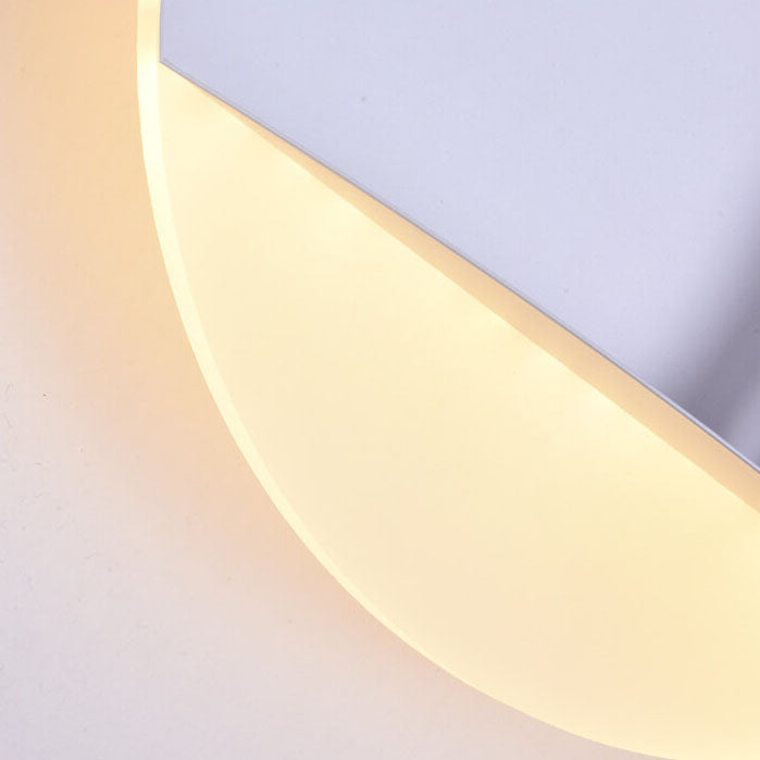 Zeitgenössische kreative Eisenharz runde Astronaut LED Wandleuchte Lampe für Schlafzimmer