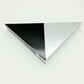 Frendorf | TriLumina Prisma LED Wandleuchte | Kreatives Pyramidendesign | Aluminium & Acryl | Farbige Lichtoptionen