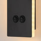 Moderne Minimalistische Rechteckige Runde Eisen Aluminium LED Wandlampe Für Schlafzimmer
