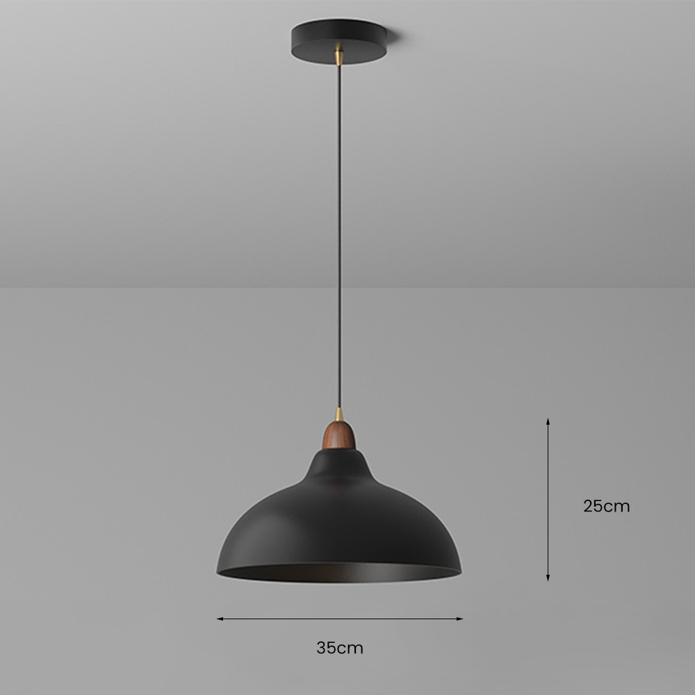 Frendorf | NordicLoom Skandinavische Hängelampe | Küchenbeleuchtung | Modernes Design | Höhenverstellbar